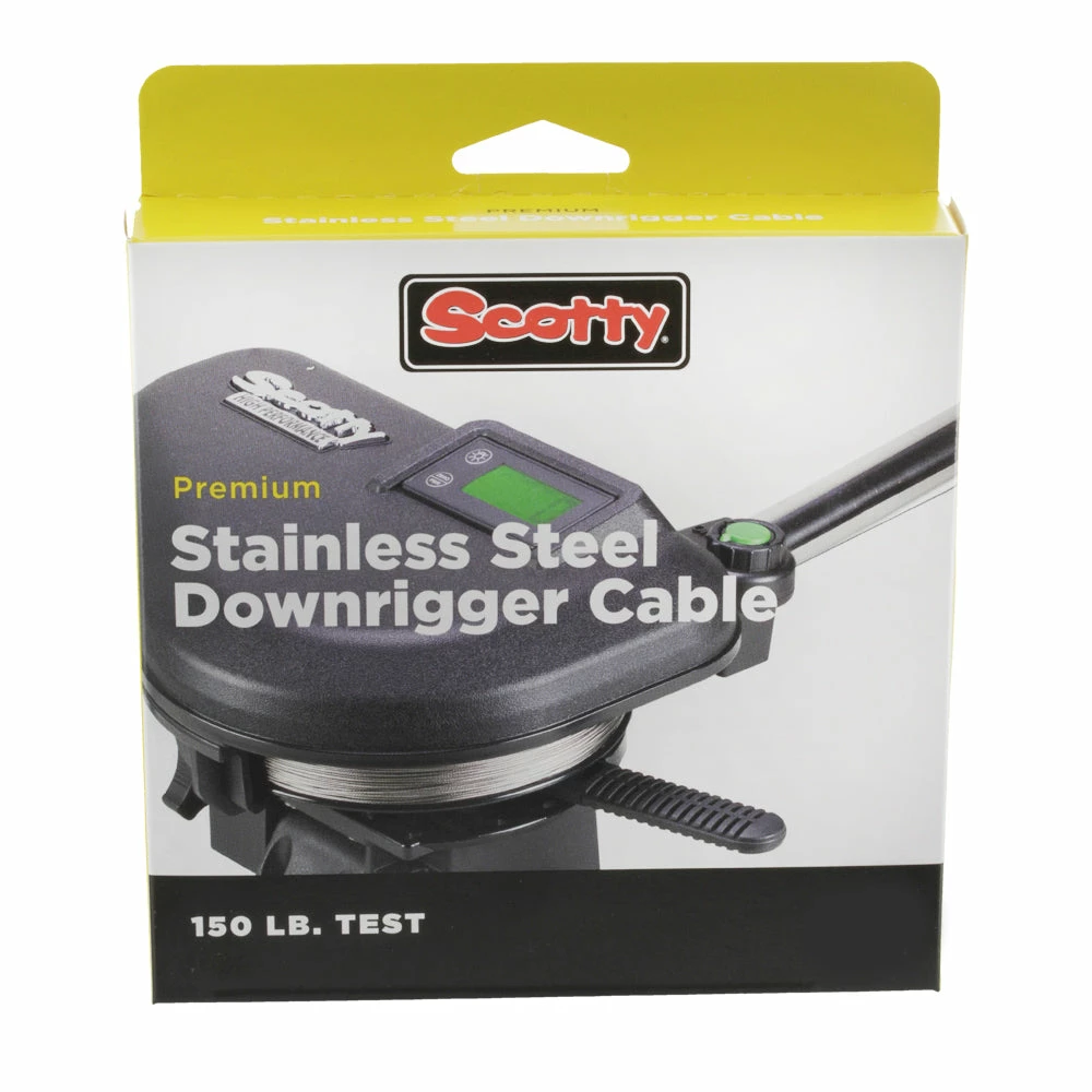Tools Scotty Premium Stainless Steel Downrigger Cable 150lb, 300Ft 3 Tools Scotty Premium Stainless Steel Downrigger Cable 150lb, 300Ft