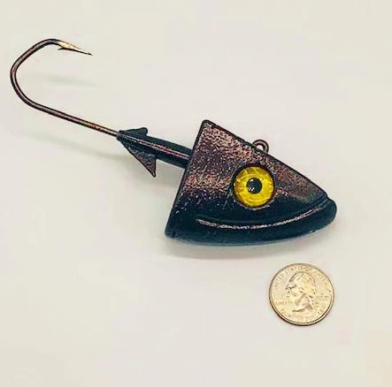 Ocean Angler Lures BTCT 16oz Shad Jighead 6 Ocean Angler Lures BTCT 16oz Shad Jighead