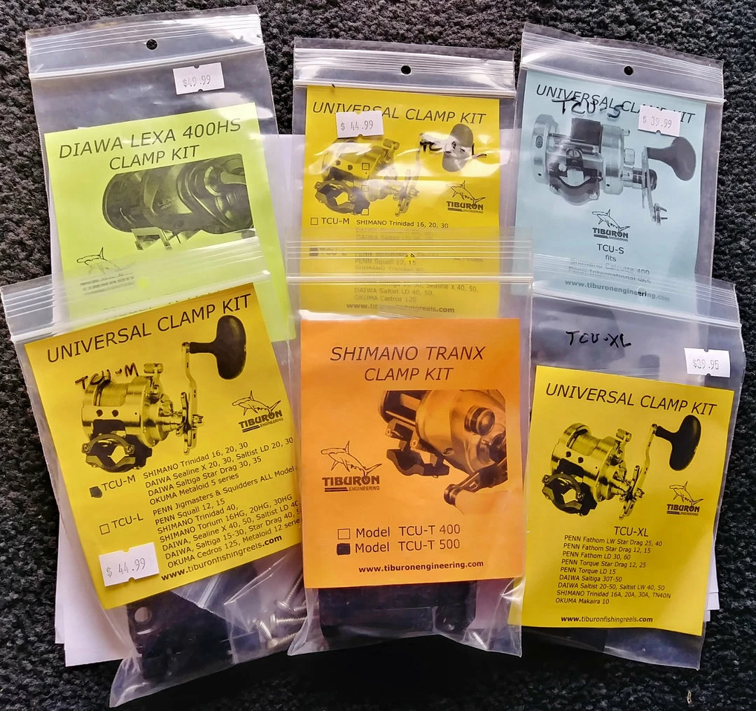 Reels Tiburon Reel Clamps 3 Reels Tiburon Reel Clamps