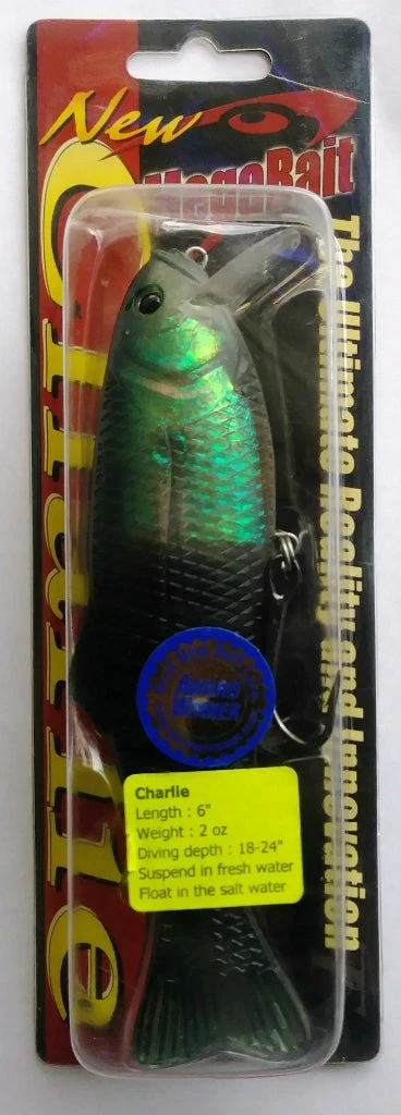 Lures Megabait Charlie Swimbait 3 Lures Megabait Charlie Swimbait