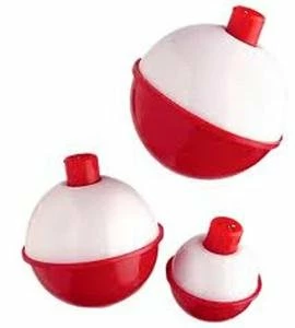 Terminal Tackle Danielson Red&White Snap-on Floats 3/4 Size 3 Terminal Tackle Danielson Red&White Snap-on Floats 3/4 Size