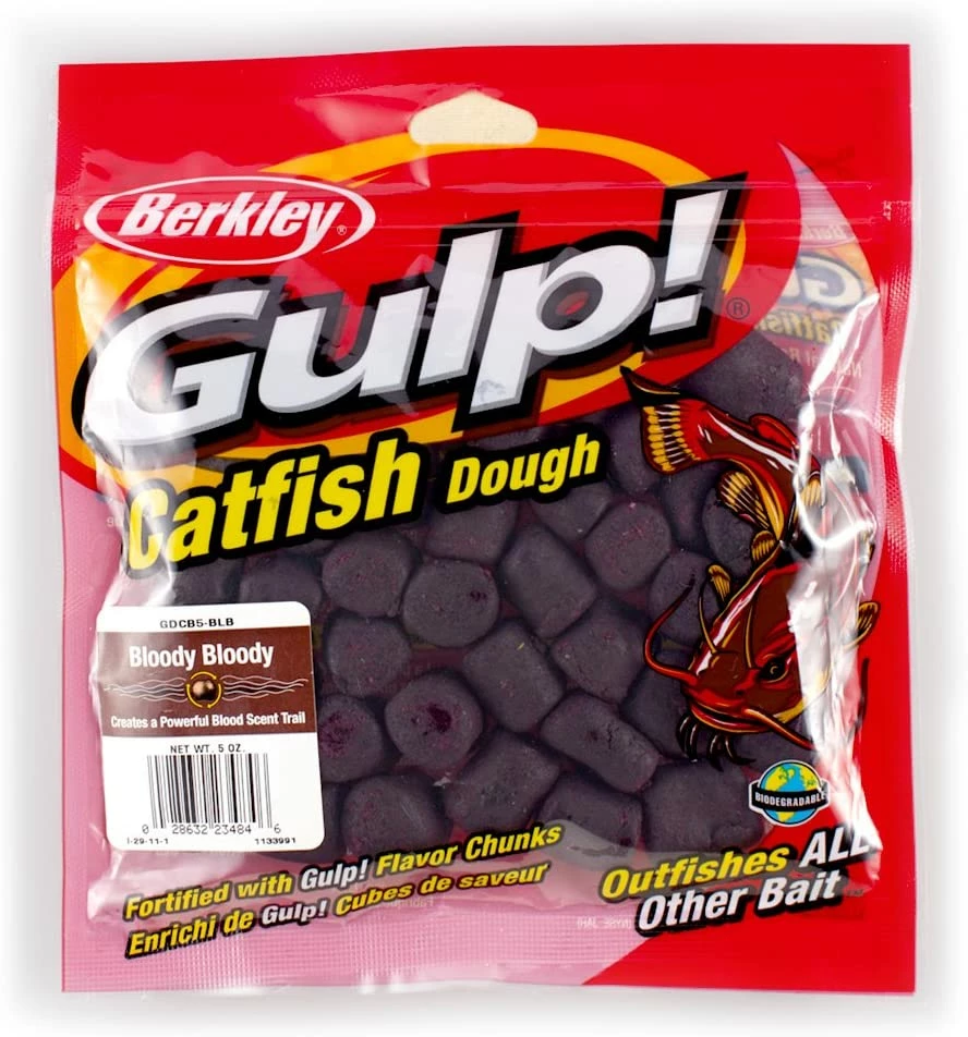 Berkley Lures Gulp Catfish Dough 5oz Bag 3 Berkley Lures Gulp Catfish Dough 5oz Bag