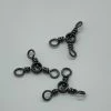 Eagle Claw 3-Way Swivel Size 2, 3 Pack Terminal Tackle