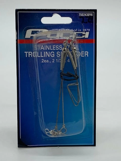 Pucci Stainless Steel Trolling Spreader Bar 2 1/2X 4" Terminal Tackle 3 Pucci Stainless Steel Trolling Spreader Bar 2 1/2X 4" Terminal Tackle