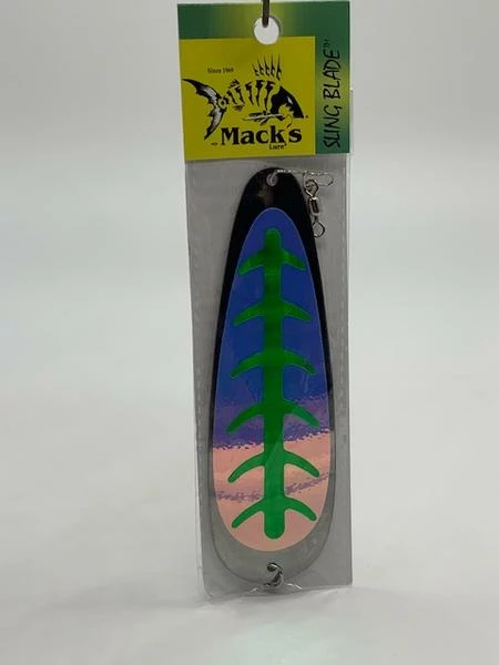 Mack's Lure Sling Blade Dodger 8" Lures 4 Mack's Lure Sling Blade Dodger 8" Lures