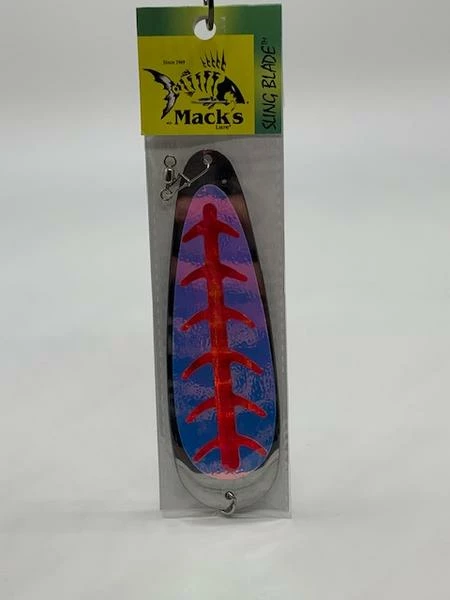 Mack's Lure Sling Blade Dodger 6" Lures 4 Mack's Lure Sling Blade Dodger 6" Lures