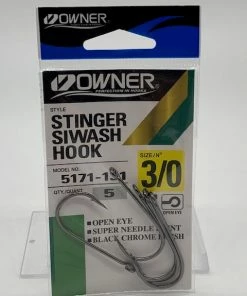 Terminal Tackle Owner Stinger Siwash Size 3/0
