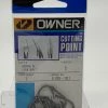 Terminal Tackle Owner Cutting Point Gorilla Live Bait Hook Size 1