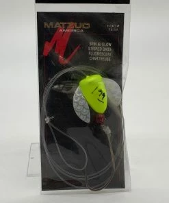 Lures Matzuo Spin & Glow Chartreuse