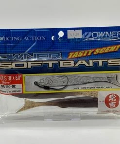 Owner Softbait Nervous Rex 6.0 Green Pumpkin Lures