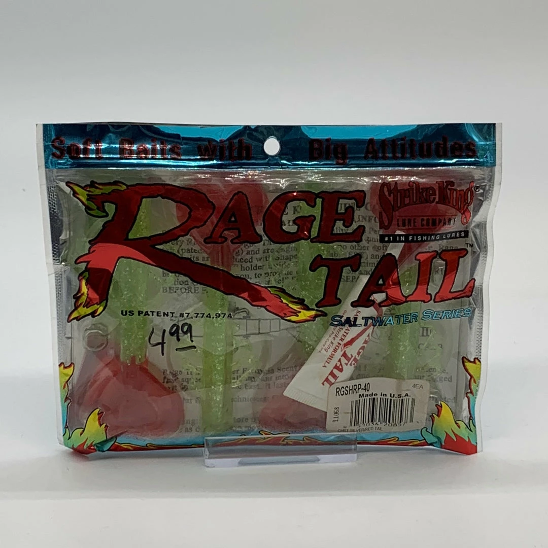 Lures Strike King Rage Tail Salt Water Series 3 Lures Strike King Rage Tail Salt Water Series
