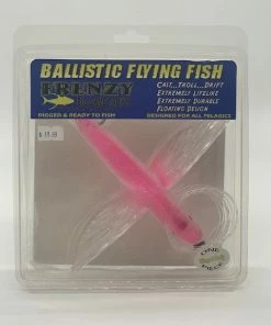 Frenzy Ballistic Flying Fish Pink Rigged Lures