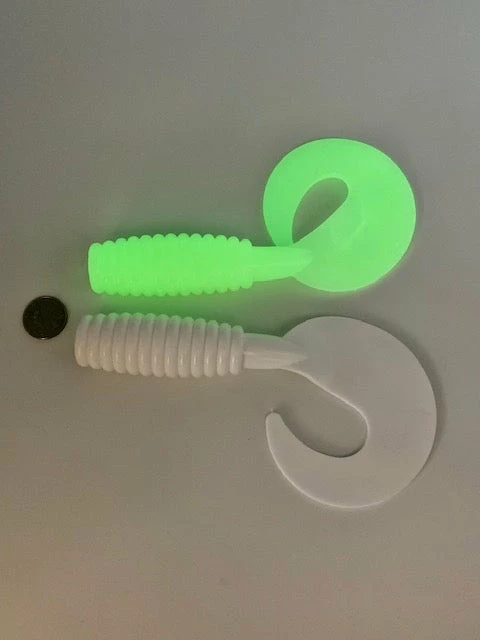 Been There Caught That - Fishing Supply BTCT 8" Grub 2 Pack 3 Been There Caught That - Fishing Supply BTCT 8" Grub 2 Pack