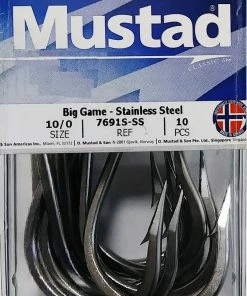 Mustad Big Game 7691S-SS 10/0
