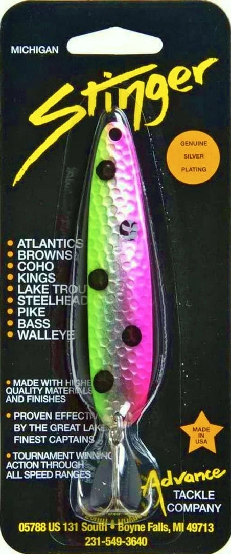 Advance Tackle Co Lures Michigan Stinger Watermelon Spoon 3 Advance Tackle Co Lures Michigan Stinger Watermelon Spoon