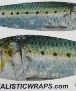 Realistic Wraps For Tady 6X & 6X Jr. Lures