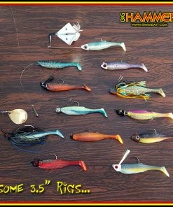 Big Hammer 3.5" Swimbait Lures 33 Big Hammer 3.5
